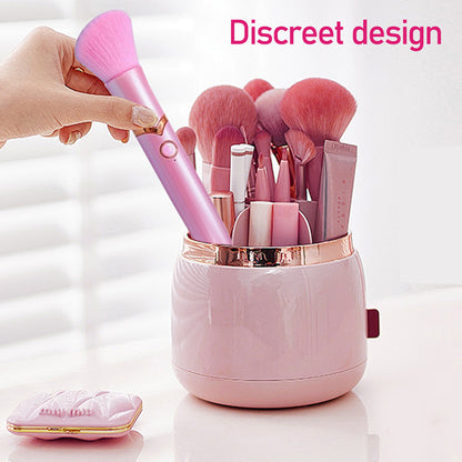 Discreet Mini Bullet For Women  Elegant Makeup Brush Vibrator,Travel Friendly Body Massager With Nipple Stimulation