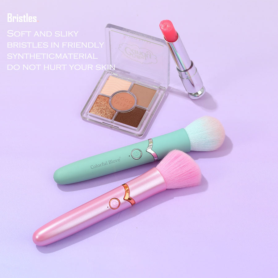 Discreet Mini Bullet For Women  Elegant Makeup Brush Vibrator,Travel Friendly Body Massager With Nipple Stimulation